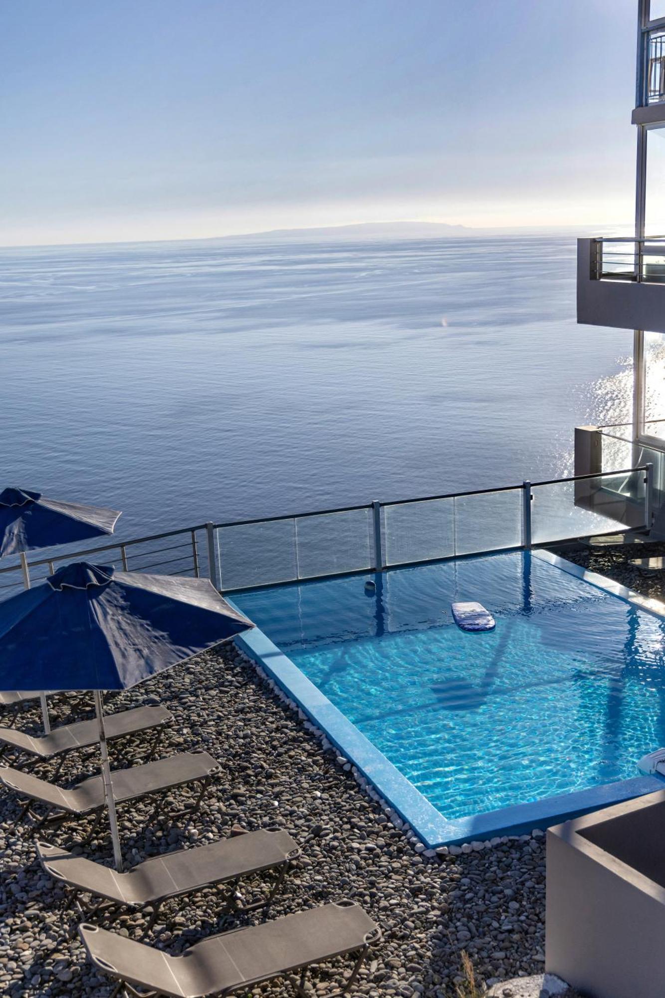 Akrotiri Panorama- Luxury Rental Apartments With Sea View Rodakino Extérieur photo