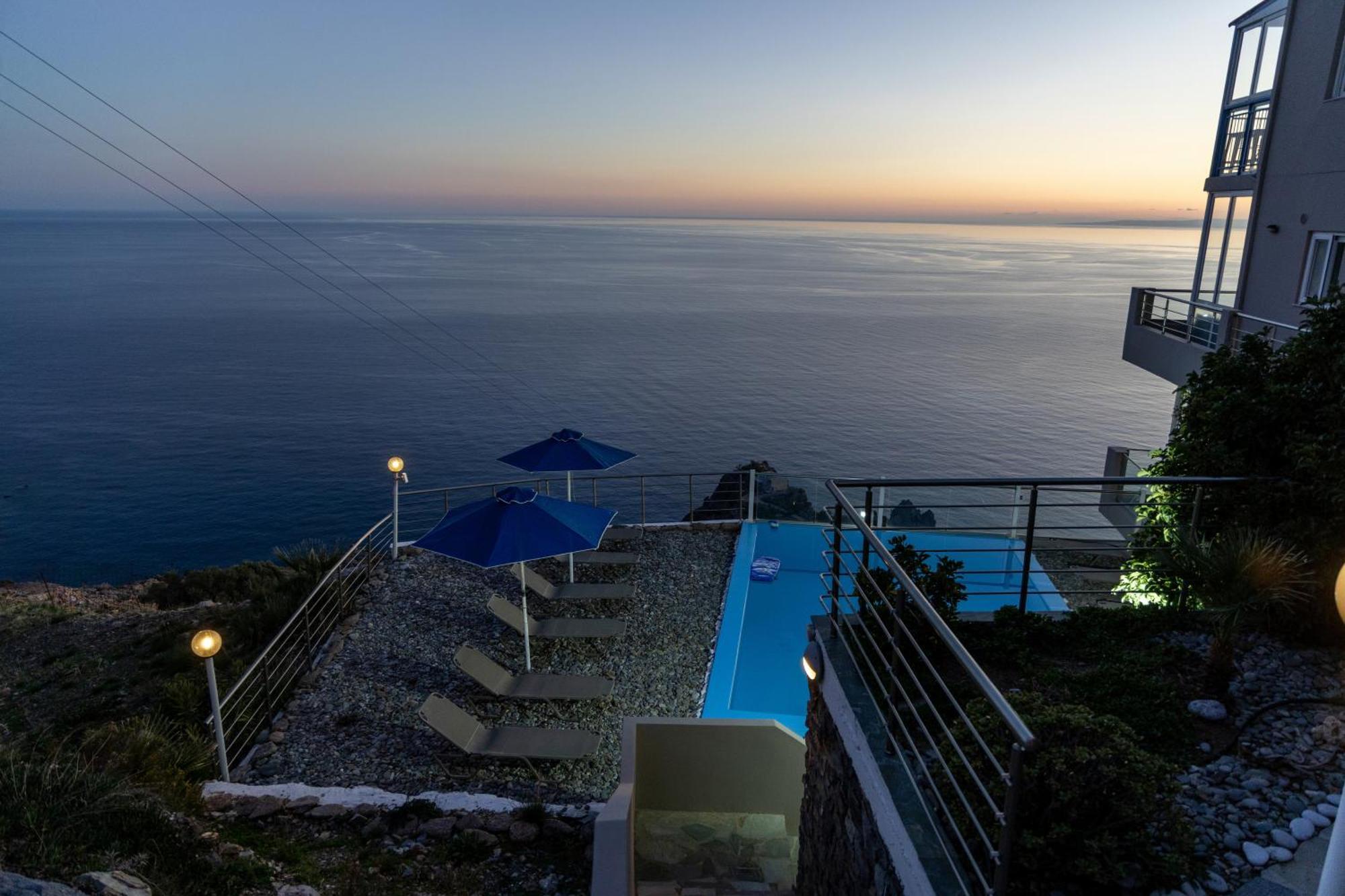Akrotiri Panorama- Luxury Rental Apartments With Sea View Rodakino Extérieur photo