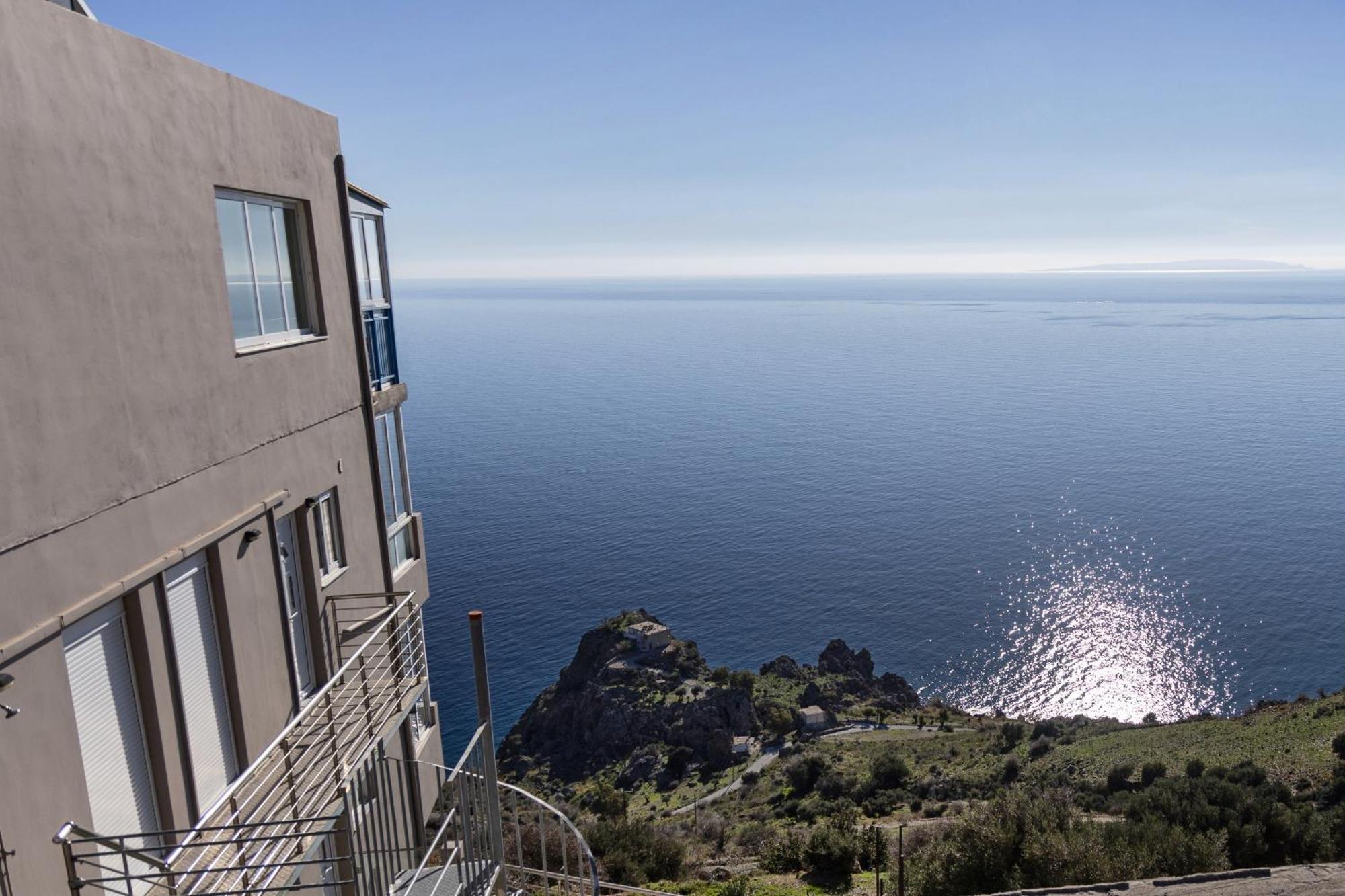 Akrotiri Panorama- Luxury Rental Apartments With Sea View Rodakino Extérieur photo