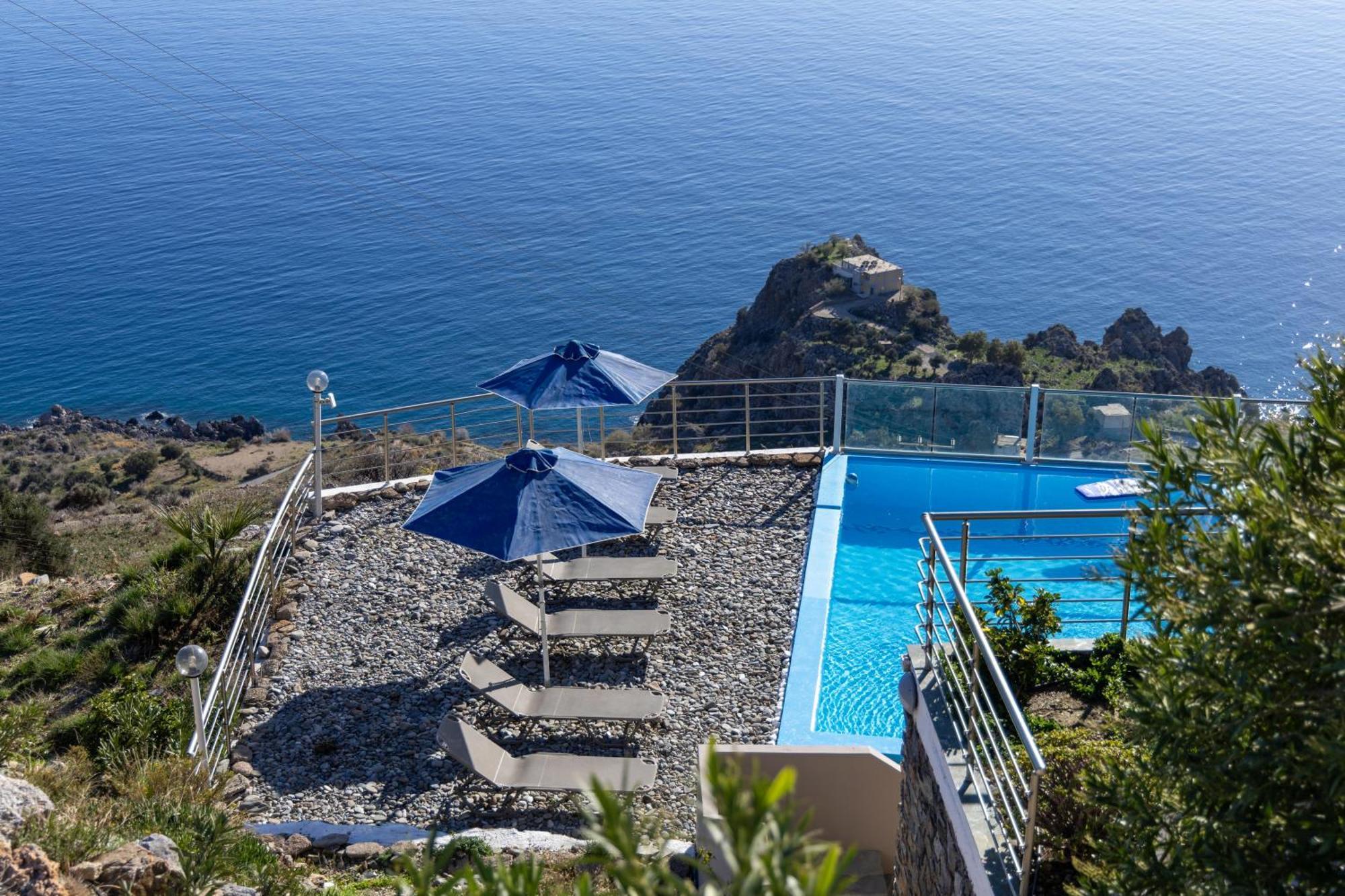 Akrotiri Panorama- Luxury Rental Apartments With Sea View Rodakino Extérieur photo