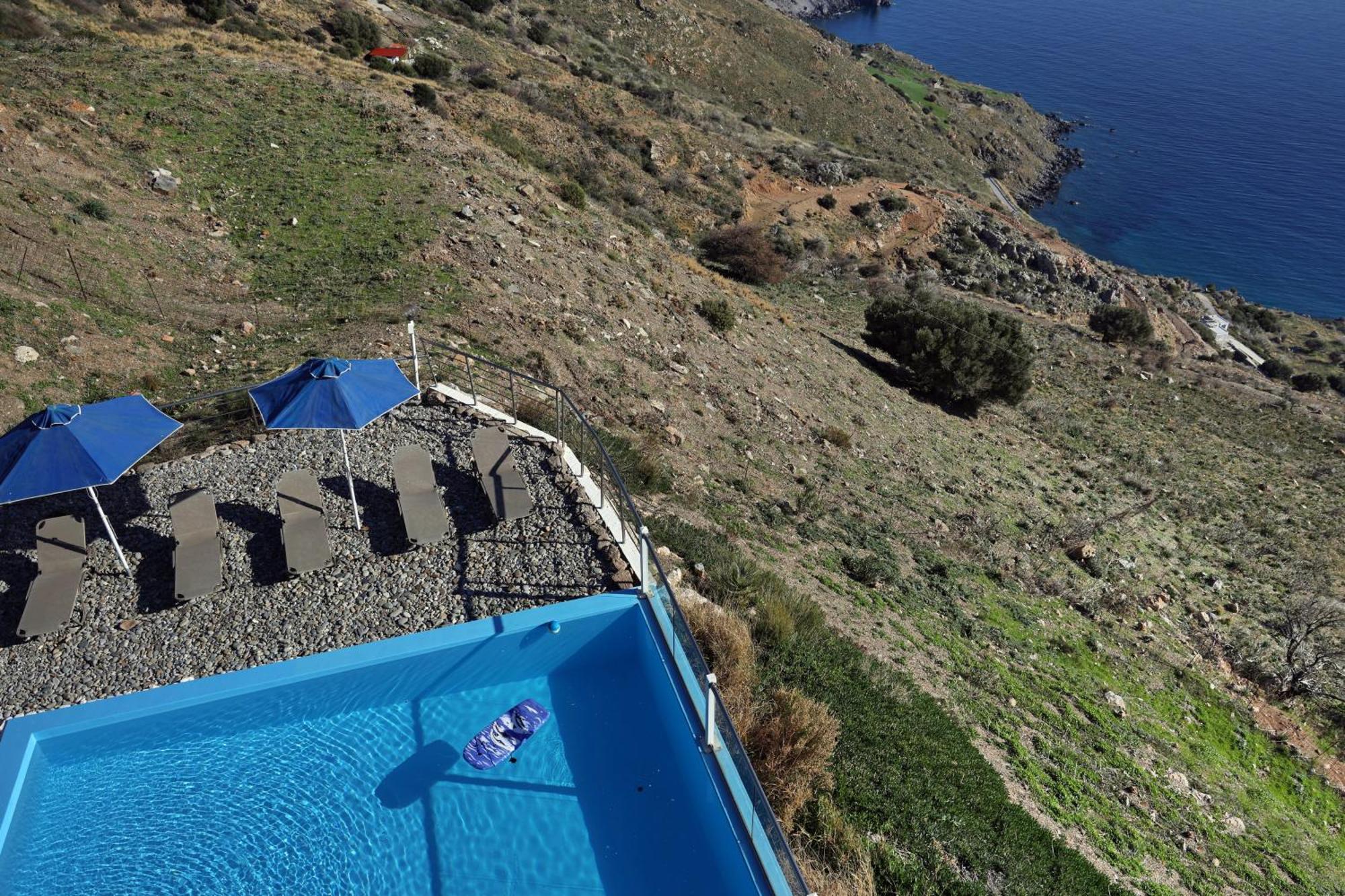 Akrotiri Panorama- Luxury Rental Apartments With Sea View Rodakino Extérieur photo