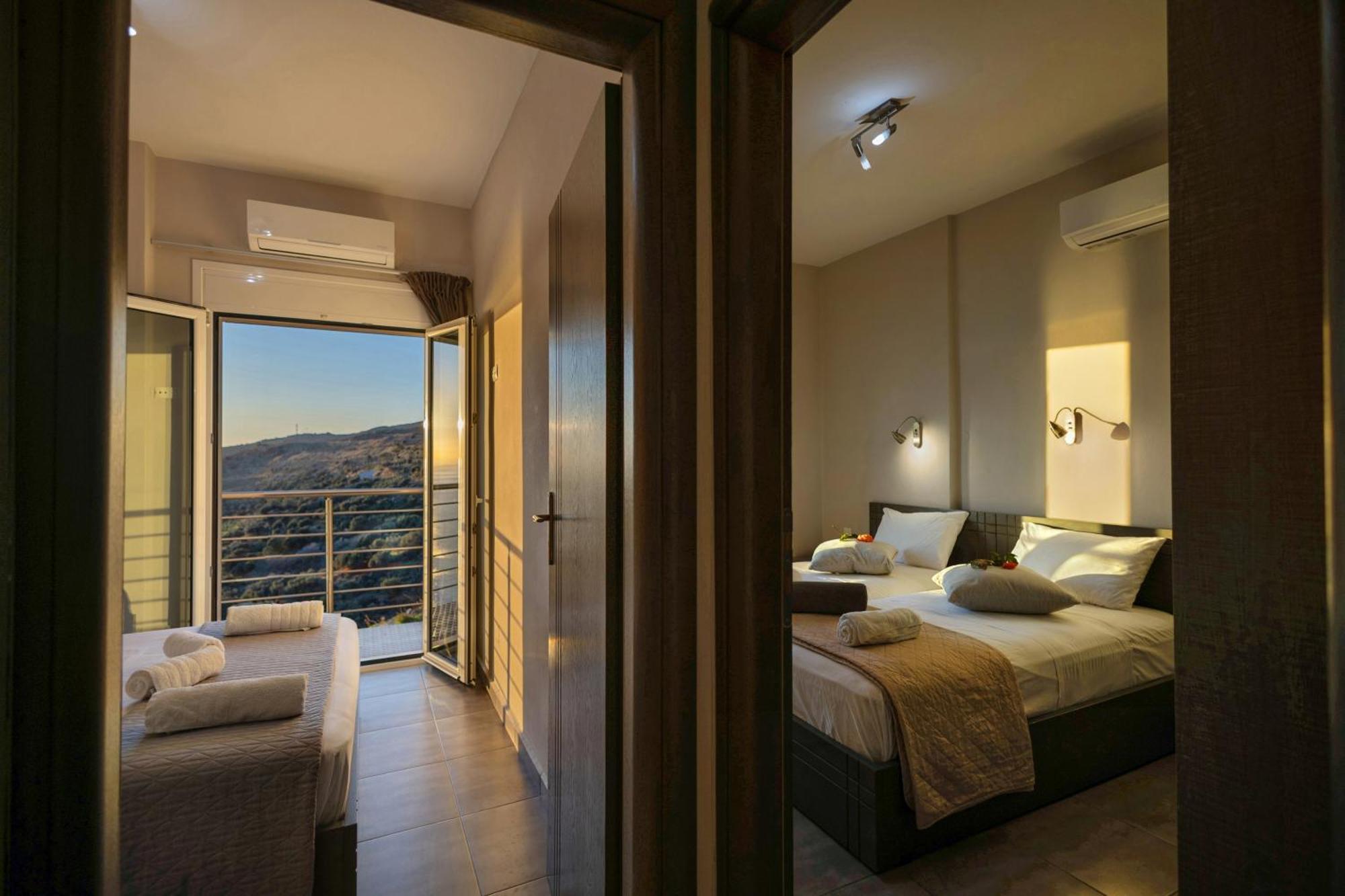 Akrotiri Panorama- Luxury Rental Apartments With Sea View Rodakino Extérieur photo