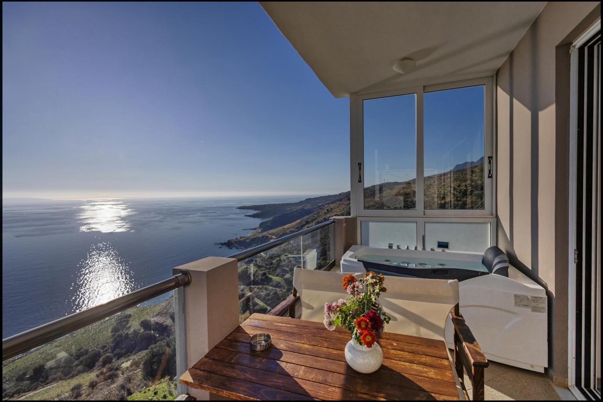 Akrotiri Panorama- Luxury Rental Apartments With Sea View Rodakino Extérieur photo