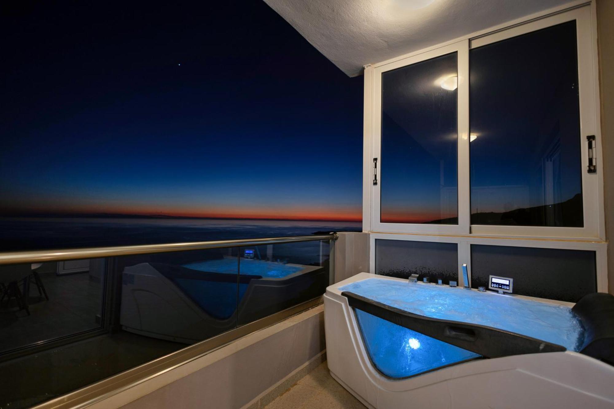 Akrotiri Panorama- Luxury Rental Apartments With Sea View Rodakino Extérieur photo