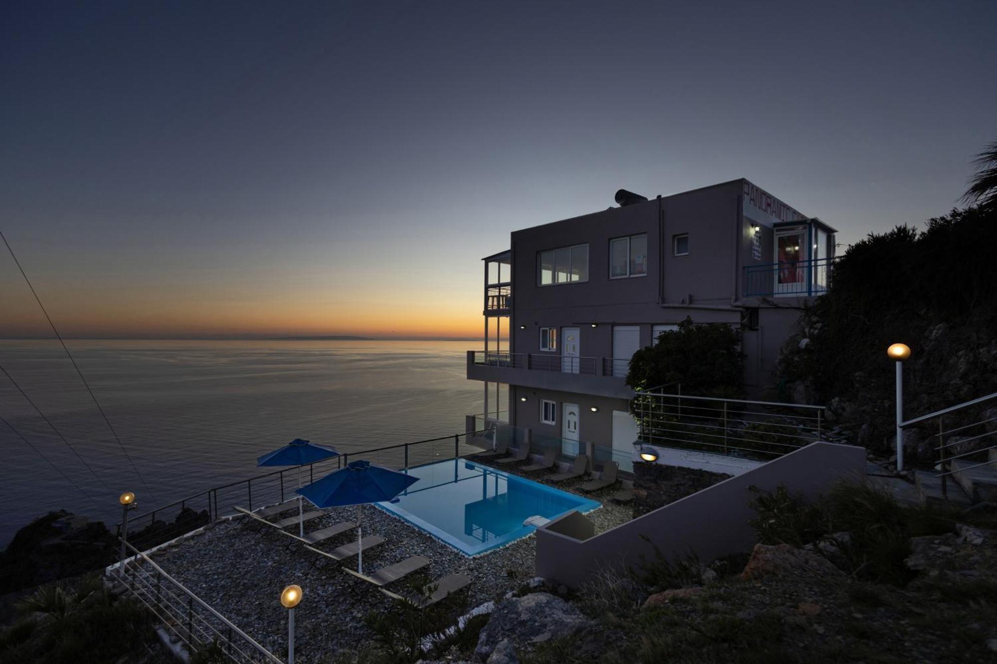 Akrotiri Panorama- Luxury Rental Apartments With Sea View Rodakino Extérieur photo
