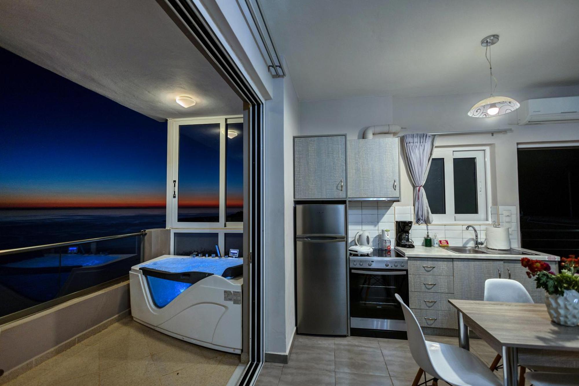 Akrotiri Panorama- Luxury Rental Apartments With Sea View Rodakino Extérieur photo